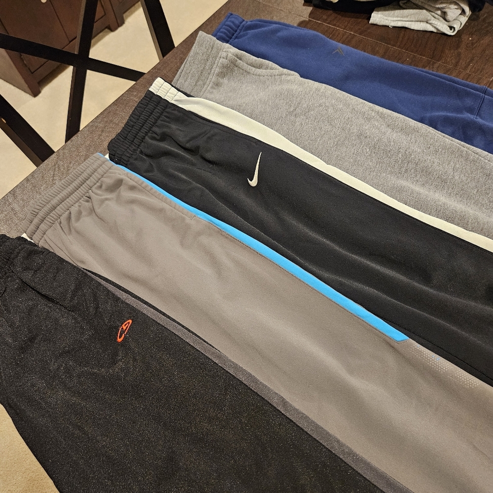 Boys Athletic Pants LOT - Size Medium 8/10